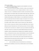 Elabora un párrafo de 20 líneas un diagnóstico sobre la identidad y la convivencia ciudadana en la Universidad del Atlántico