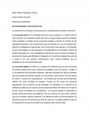 La economía es el estudio de la producción y la distribución de bienes y servicios.