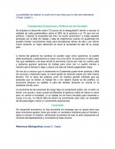 Fundamentos Ecónomicos y Políticos de una Sociedad