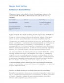 Vivir una experiencia distinta (diseñando el osito)