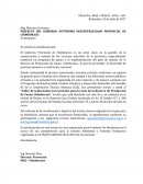 PREFECTO DEL GOBIERNO AUTÓNOMO DESCENTRALIZADO PROVINCIAL DE CHIMBORAZO