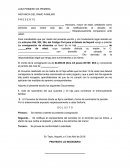 Mandato con poder especial