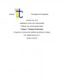 Trabajo 1: Trabajos Preliminares Proyecto en Construcción (edificio de oficinas 5 niveles)