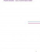PROYECTO EDUCATIVO LEER EL CAMINO HACIA EL SABER