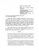 Incidente de nulidad de emplazamiento