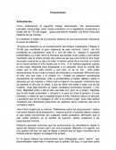 Presunciones Antecedentes