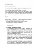 Adam Smith (1723-1790) Teoría del crecimiento Económico