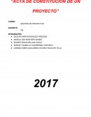 Acta de constitucion de proyecto Conectate