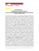 INFORME GESTIÒN COORDINACIÓN DE TRANSPORTE, ADSCRITA A LA