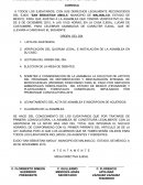Ejemplo de Acta de Asamblea Ejidal