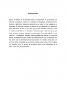 INFLUENCIA CULTURAL Y SOCIAL TRABAJO DE OBSERVACION (AMBITO LABORAL)