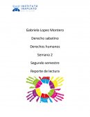 Semana 2 Segundo semestre Reporte de lectura