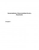 Sustentabilidad y Responsabilidad Social y Empresarial