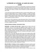 La Rebelión en la Granja. un cuento de nunca acabar