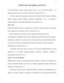 TEORÍAS DEL DESARROLLO HUMANO. KAIL Y CAVAVAUGH