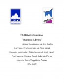TRABAJO Práctico “Alumnos Libres”