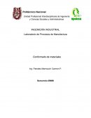 Laboratorio de Procesos de Manufactura Conformado de materiales