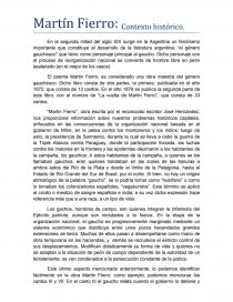Martín Fierro: Contexto histórico.. Página 1
