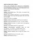 LIBRETO CASTING HECTOR Y FIORELLA