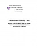 CONCIENTIZACION DEL ALUMNADO DE 4° GRADO, SECCIÓN A-B-C DEL COLEGIO LOS PRÓCERES, EDO BOLÍVAR, SOBRE LAS DIFILCULTADES QUE PUEDAN PRESENTAR EN UN INDIVIDUO QUE PADEZCA LA ENFERMEDAD DEL KAWASAKI