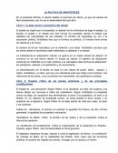 LA POLITICA DE ARISTOTELES, el resumen por libros