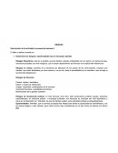 RIESGOS Descripción de la actividad no presencial semana 8