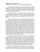 Martín Fierro: Contexto histórico.