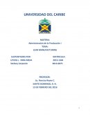 Administración de la Producción I LEAN MANUFACTURING
