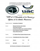 Como son NIF A-3: "Necesidades de los Usuarios y Objetivos de los Estados Financieros"