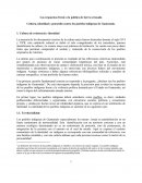 Cultura, identidad y genocidio contra los pueblos indígenas de Guatemala