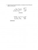 Quimica industrial Calcule el valor de ΔH°c teóricamente esperado