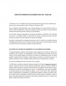 CONFLICTO ARMADO EN COLOMBIA SICLO XIX – SIGLO XXI