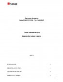 Tercer informe técnico Legislación laboral vigente