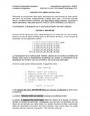 A continuación, la descripción de lo que hace las opción del menú matrices.