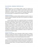 EVALUACIÓN DEL APRENDIZAJE DENTRO DEL AULA