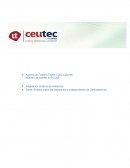 Ensayo sobre las causas de la independencia de Centroamérica