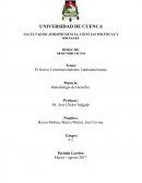 Como actua el nuevo constitucionalismo