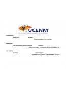 CARACTERISTICAS Y DIFERENCIAS DE LAS HIPOTESIS DE INV