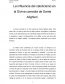 La influencia del catolicismo en la Divina comedia de Dante Alighieri