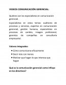 Bitacora gerencial Quiénes son los especialistas en comunicación gerencial.