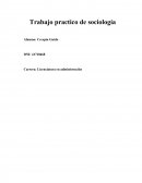 Trabajo practico de sociología
