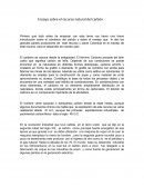 Ensayo sobre el recurso natural del carbón