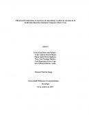 Eficacia del conductismo en el proceso de aprendizaje en niños de seis años de la Institución Educativa Gimnasio Campestre Marie Curie
