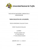 UNA NUEVA TAREA EDUCATIVA DE LA FILOSOFIA