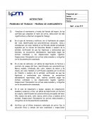 BEBA S.A. ACTIVO FIJO PROGRAMA DE TRABAJO – PRUEBAS DE CUMPLIMIENTO