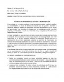 TÉCNICAS DE APRENDIZAJE, LECTURA Y MEMORIZACIÓN
