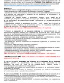 Tareas evaluativas