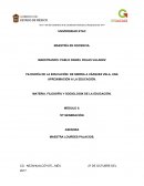FILOSOFÍA DE LA EDUCACIÓN: DE SIERRA A VÁZQUEZ VELA, UNA APROXIMACIÓN A LA EDUCACIÓN