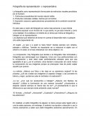 La fotografía como representación forma parte de estímulos visuales percibidos por el humano