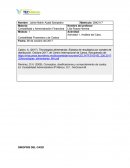 Contabilidad Financiera y de Costos. Análisis del Caso